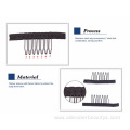 7 Teeth Stainless Steel Wig Combs For Wig